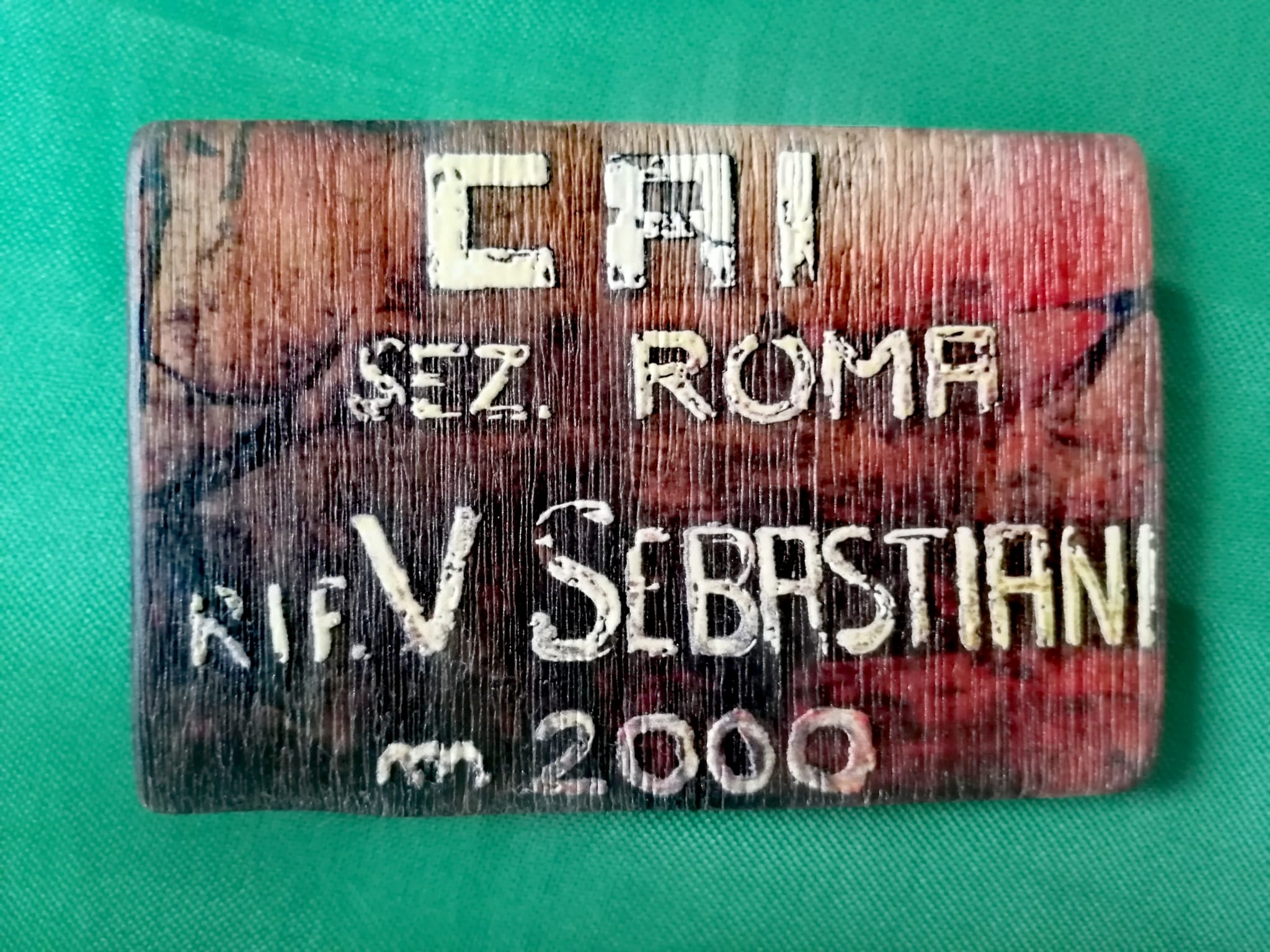 Segnale Magnetico Rifugio CAI V. Sebastiani Segnale Magnetico Rifugio CAI V. Sebastiani