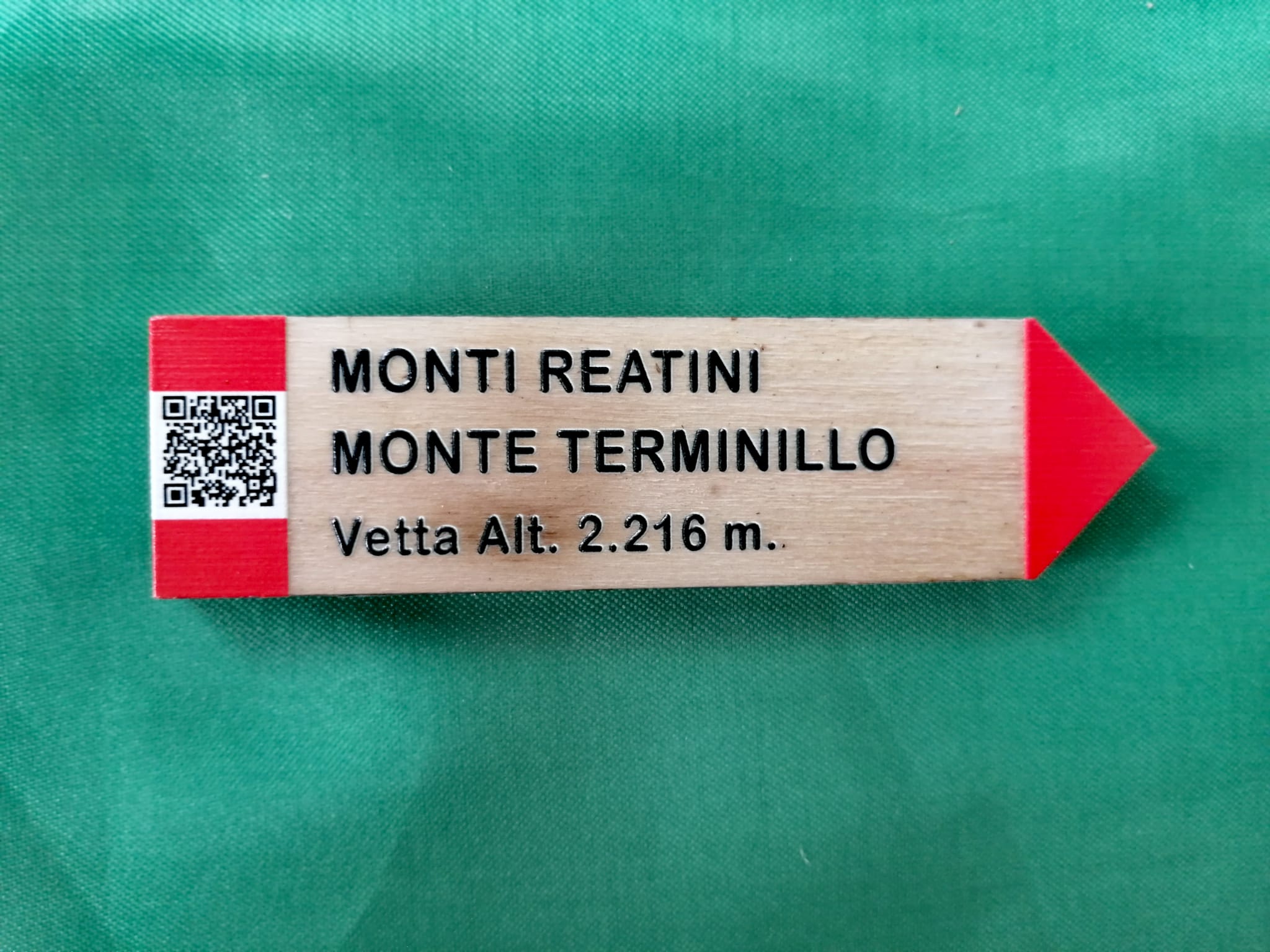 Segnale Magnetico Sentiero Monte Terminillo Segnale Magnetico Sentiero - Monti Reatini - Monte Terminillo - Vetta Alt. 2.216 m.