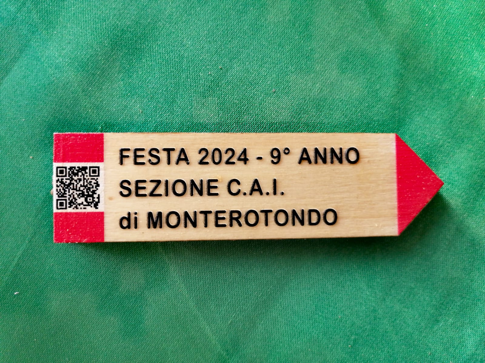 Segnale Magnetico Sentiero Festa 9 Anno CAI Monterotondo Segnale Magnetico Sentiero - Festa 9° Anno Sezione C.A.I. Monterotondo - 09 Giugno 2024