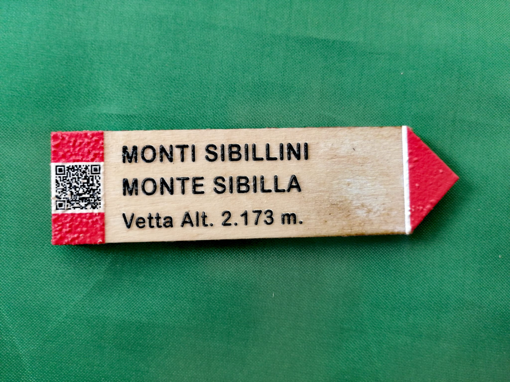 Segnale Magnetico Sentiero Monte Sibilla Segnale Magnetico Sentiero - Monti Sibillini - Monte Sibilla - Vetta Alt. 2.173 m.